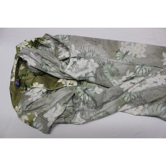 Vintage RJC floral tropical Hawaiian‎ short sleeve button front shirt L - Picture 5 of 13